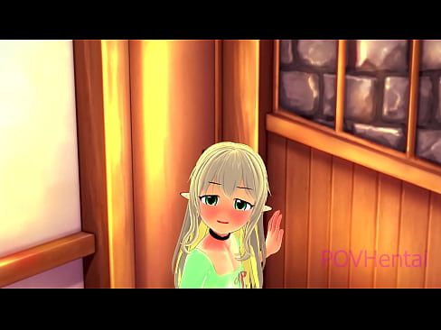 ❤️ (Trap) Elfiešu kalpone palīdz nomazgāt seju. ❤️ Kaltais porno pie mums ﹏